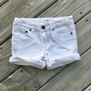 Joe's Jean white shorts for girls